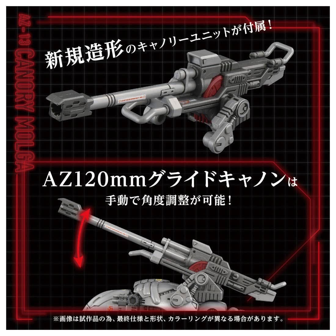 Pre-order : 1/72 Zoids AZ-13 Canory Molga Insect Type Plastic Model Kit by Takara Tomy
