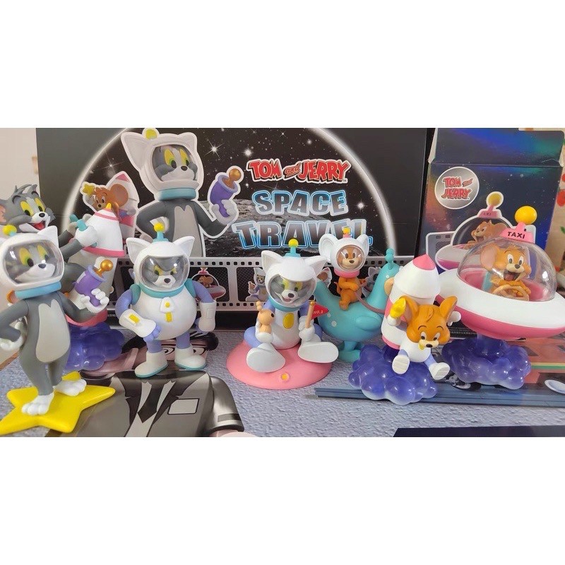 Blind Box - Tom and Jerry - Space Travel Series by 52toys (Set of 6+1 secret)
