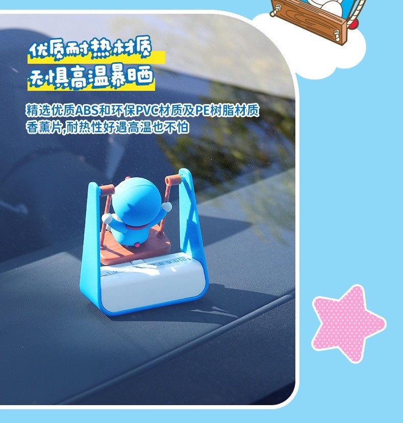 น้ำหอมติดรถ Doraemon Swing Aromatherapy Parking Number Plate by ROCK