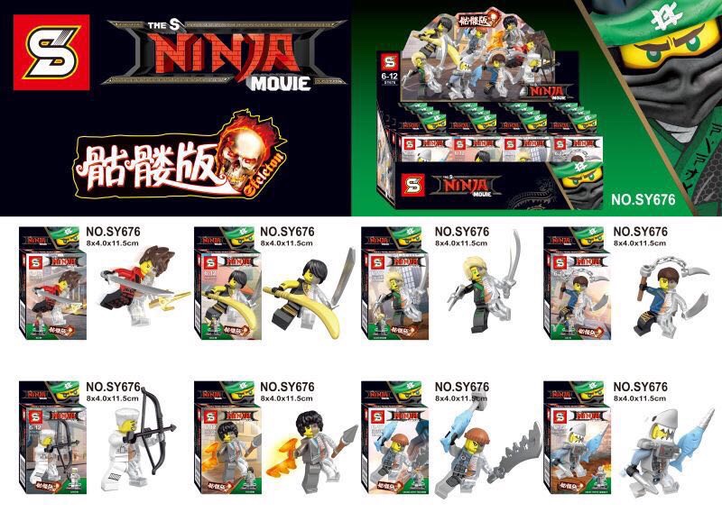 SY 676 1-8 Ninjago