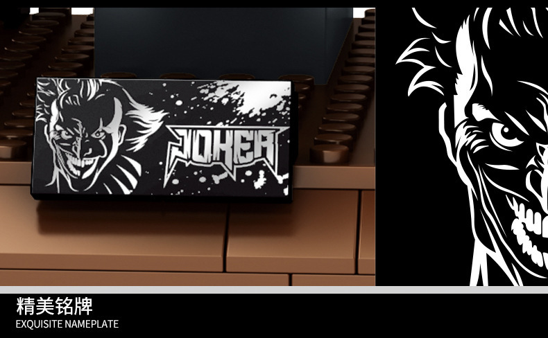 Sy 7599 Joker Burt 1487pcs