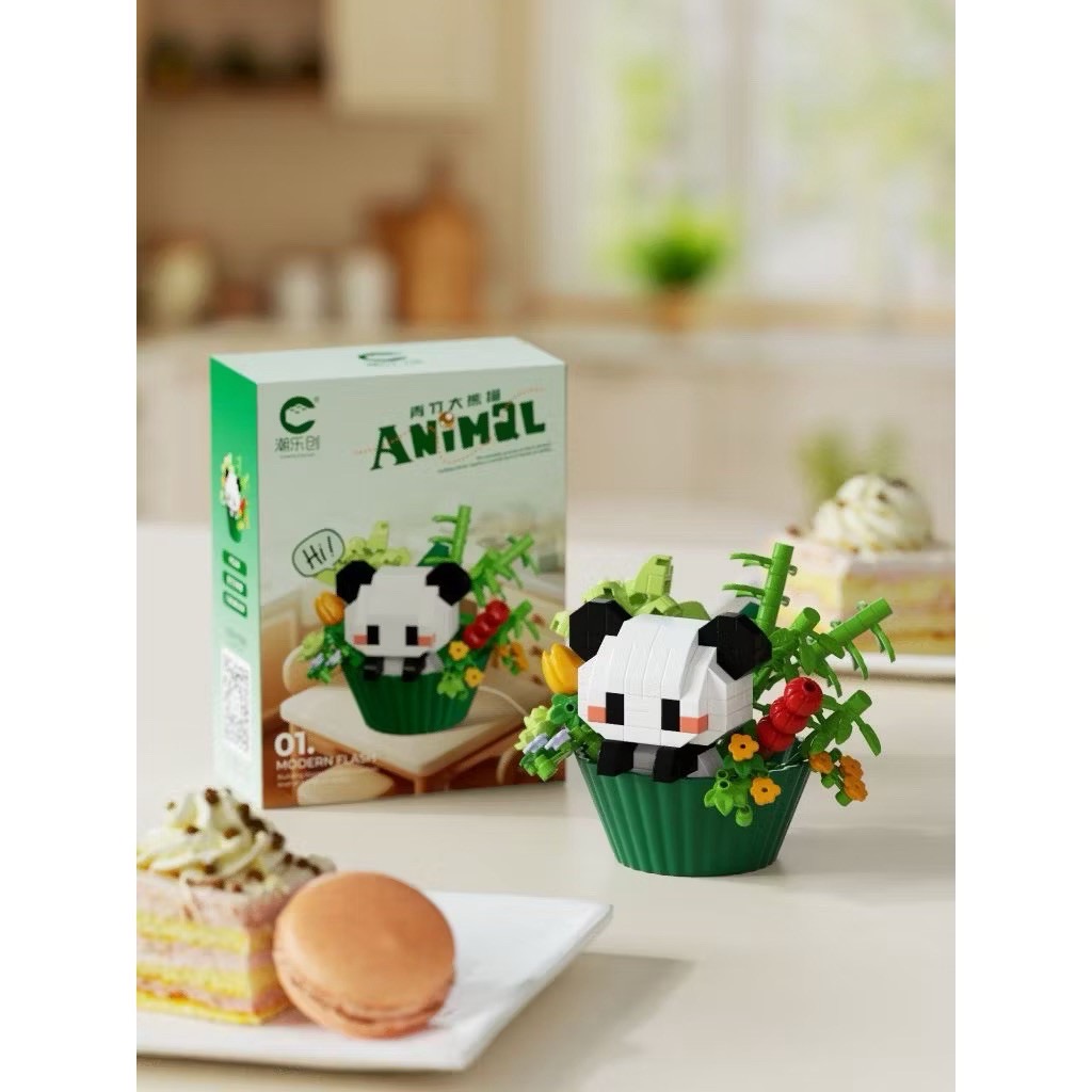 CLC Animal Cupcake ( สัตว์น้อยในกระถาง )