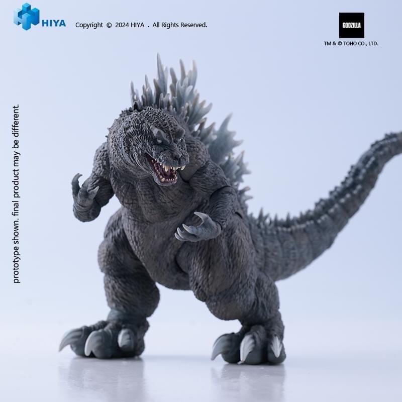 Pre-order : EXQUISITE BASIC Series Godzilla, Mothra and King Ghidorah: Giant Monsters All-Out Attack (2001) Godzilla GMK (2001) Action Figure by Hiya Toys