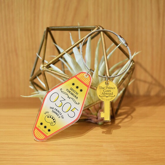 PRE-ORDER : New Prince of Tennis The Prince Goes Abroad Room Key Holder with Key Charm