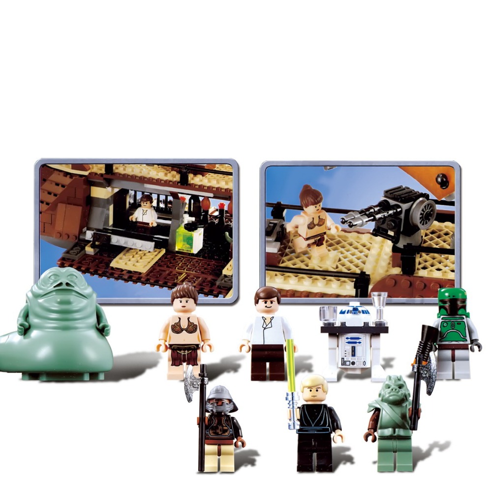 Lepin 05090 Star Wars Jabba's Sail Barge 821pcs