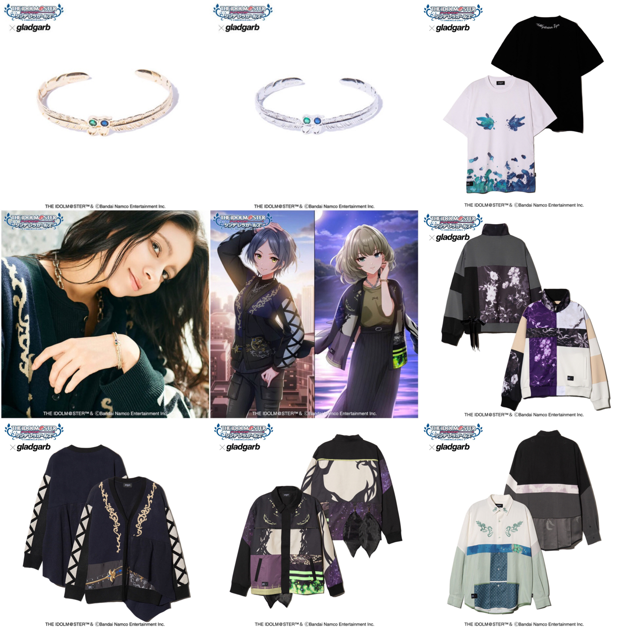 PRE-ORDER : THE iDOLM@STER CINDERELLA GIRLS x gladgarb