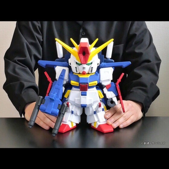 PRE-ORDER : Jumbo Soft Vinyl Figure SD MSZ-010 ZZ Gundam -SD Gundam-