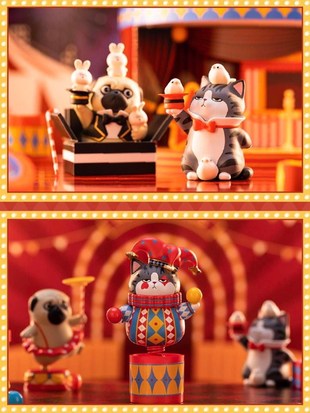 Wuhuang & Bazhahei Circus Series by 52Toys (Set of 8+2secret)