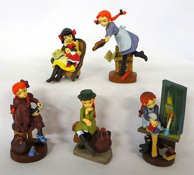 กาชาปอง Kaiyodo Movic K&M Mini Vignette Series The World Masterpiece Theater: Anne of Green Gables Gashapon (Set of 5) by Kaiyodo