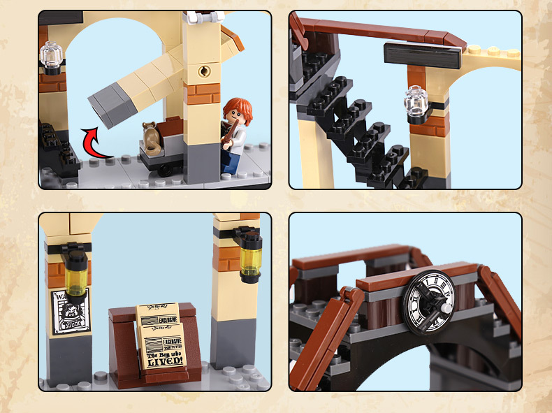 King 83033 Harry Potter - Hogwarts Express 898pcs