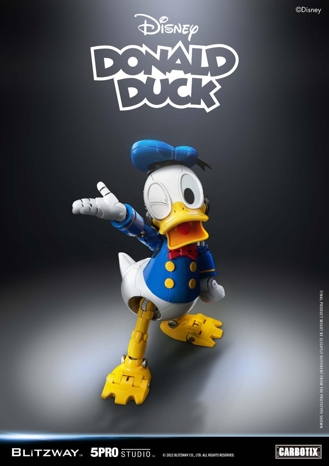 CARBOTIX Disney Characters Series Mickey Mouse / Donald Duck / Stitch by Blitzway x 5Pro Studio