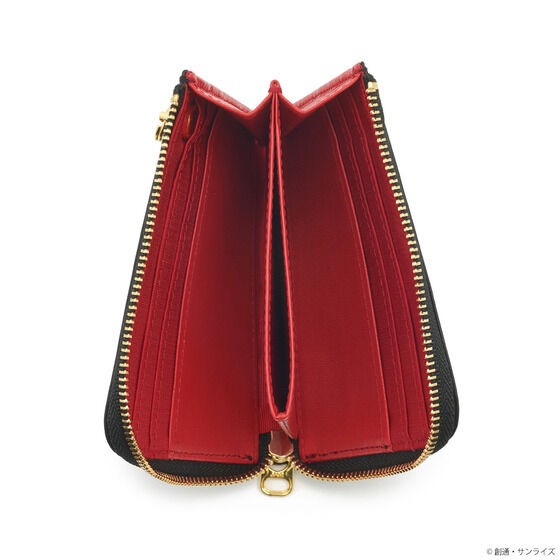 PRE-ORDER : STRICT-G JAM HOME MADE "Mobile Suit Gundam" Round Zipper Wallet RED COMET