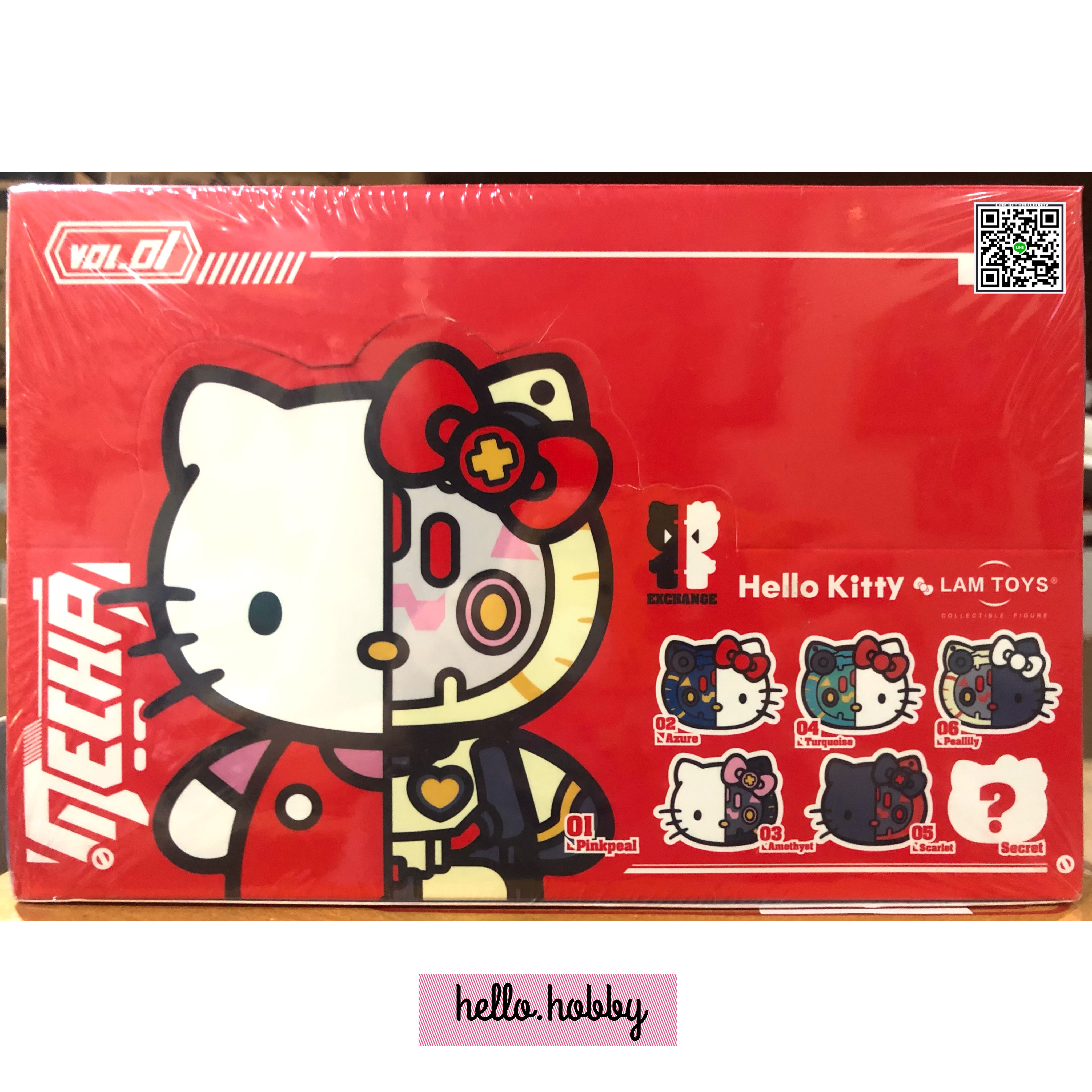 Mecha Hello Kitty Vol.01 Series Blind Box by Lam Toys (Set of 6+1)