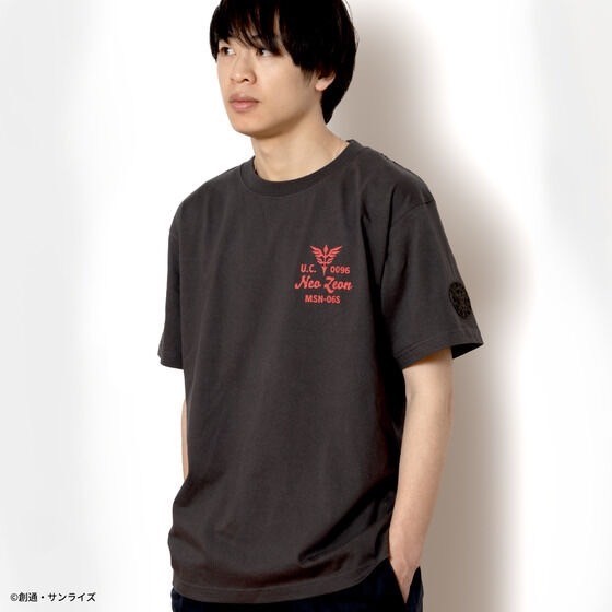 PRE-ORDER : STRICT-G.ARMS "Mobile Suit Gundam UC" T-shirt with Emblem