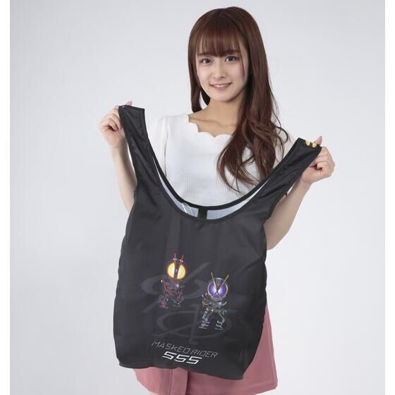 PRE-ORDER : Kamen Rider 555 Deformed Foldable Tote Bag (Medium)