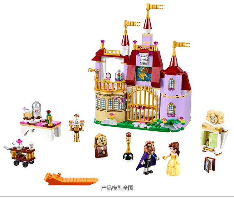 SY821 Princess Belle's Enchanted Castle 393pcs
