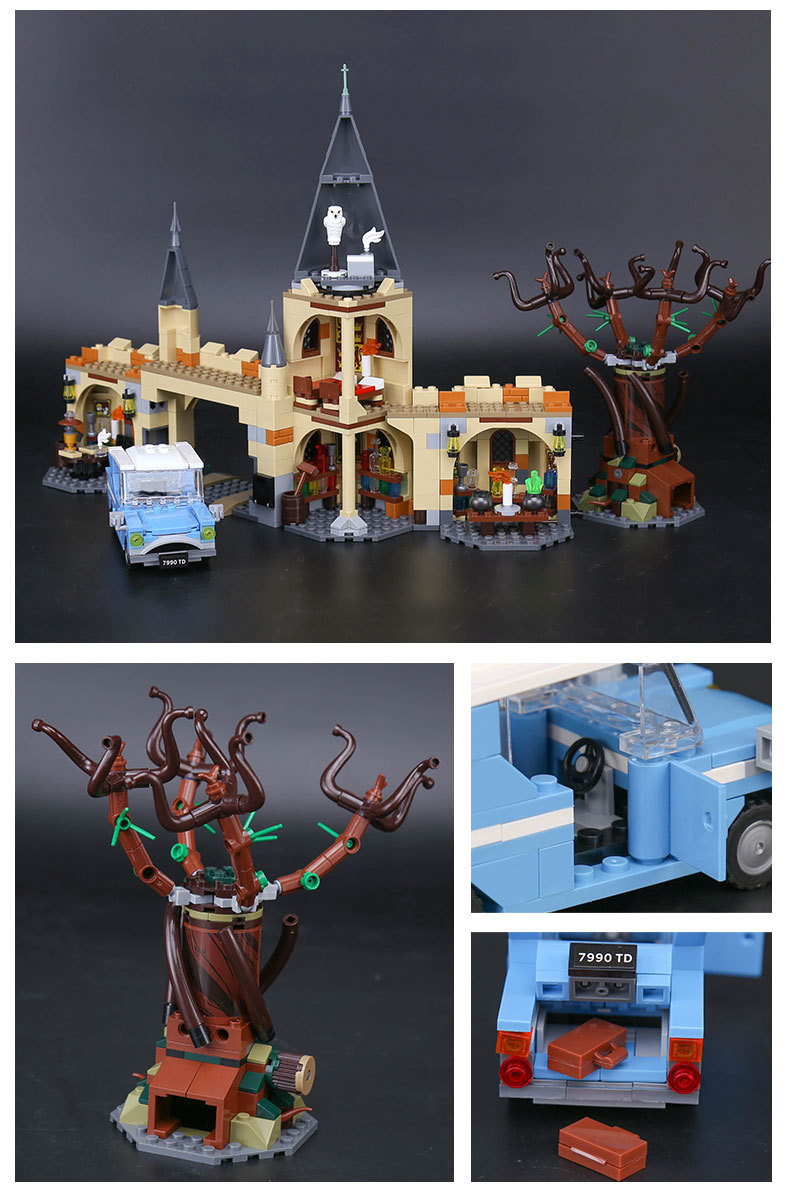 Lepin 16054 Harry Potter Hogwarts Whomping Willow 844pcs