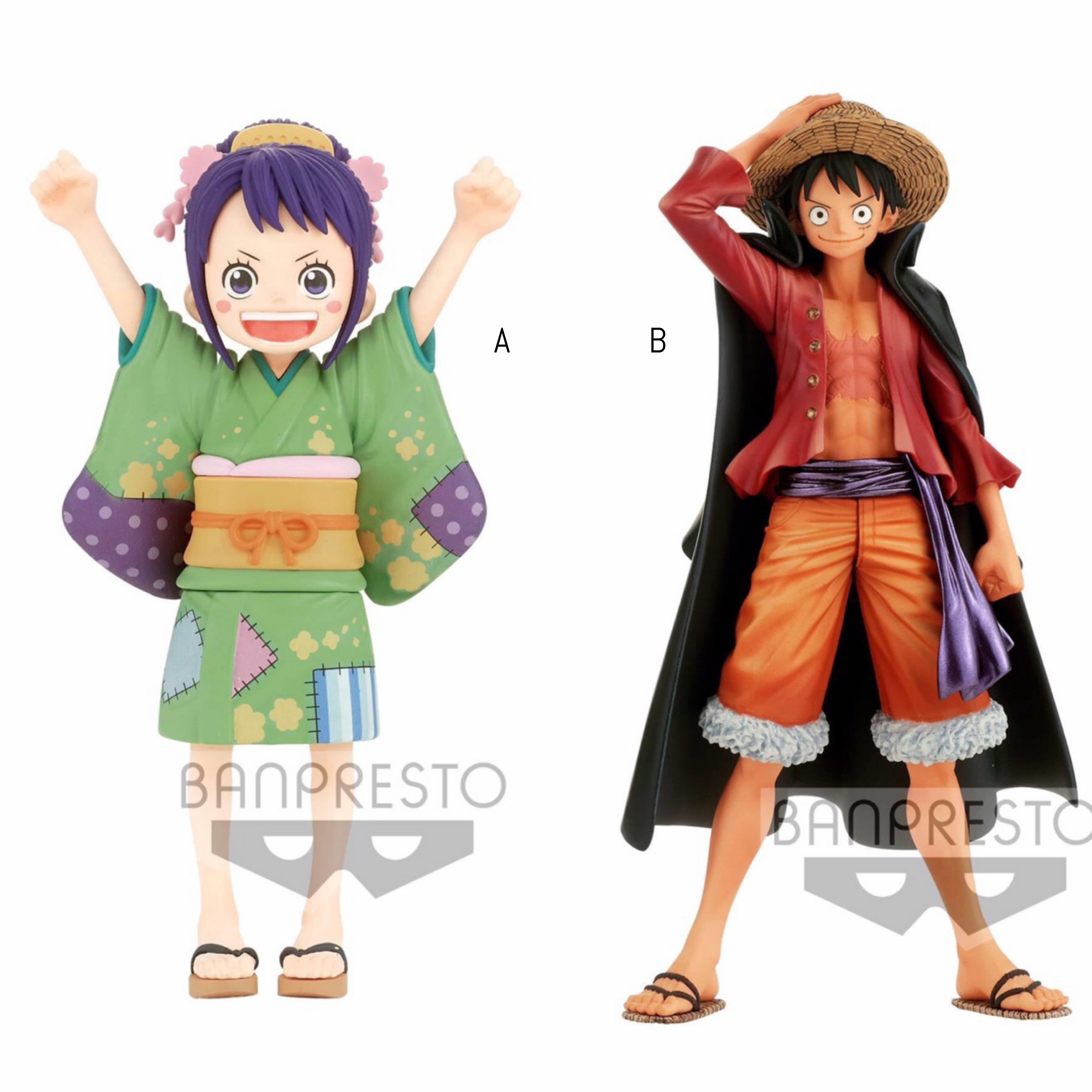 Pre-order : ONE PIECE DXF ～THE GRANDLINE SERIES～ WANOKUNI VOL.2 (A:OTAMA)/(B:MONKEY .D. LUFFY)