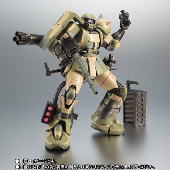 PRE-ORDER : ROBOT SPIRIT SIDE MS MS-06J ZAKU II WETLAND TYPE VER A.N.I.M.E. ACTION FIGURE