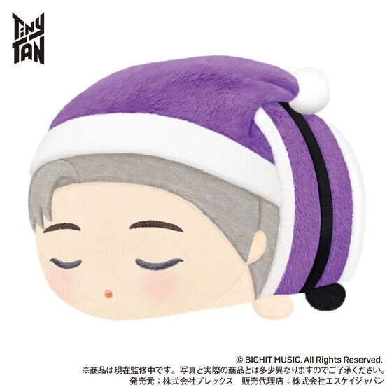 PRE-ORDER : Mochimochi Mascot TinyTAN vol.3 Purple Holidays ver. (Limited Edition)