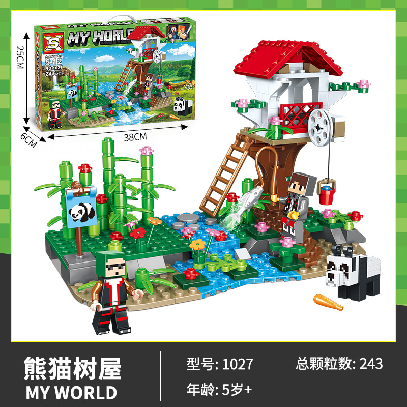 Sx 1027 Minecraft 243pcs