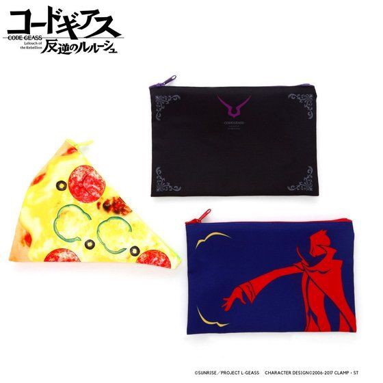 PRE-ORDER : Code Geass Lelouch of the Rebellion Flat Pouch