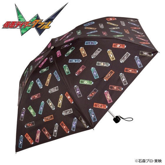 PRE-ORDER : Kamen Rider Folding Umbrella For Both Sunny And Rainy Days Core Medal Pattern