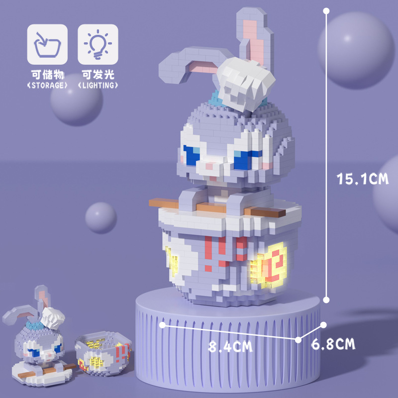 Mekansm Linabel & Stella Lou Ramen Cup (มีไฟ)