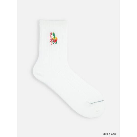 PRE-ORDER : "JoJo's Bizarre Adventure: Diamond is Unbreakable" Sock Shop Collaboration Embroidered Socks
