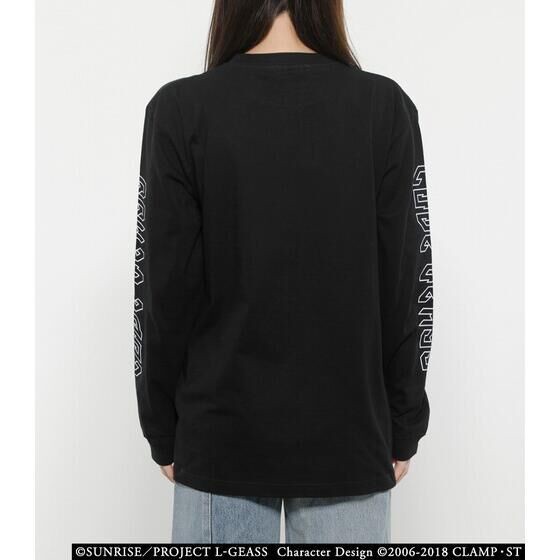 PRE-ORDER : Code Geass R4G Long Sleeve T-shirt Lelouch Pattern