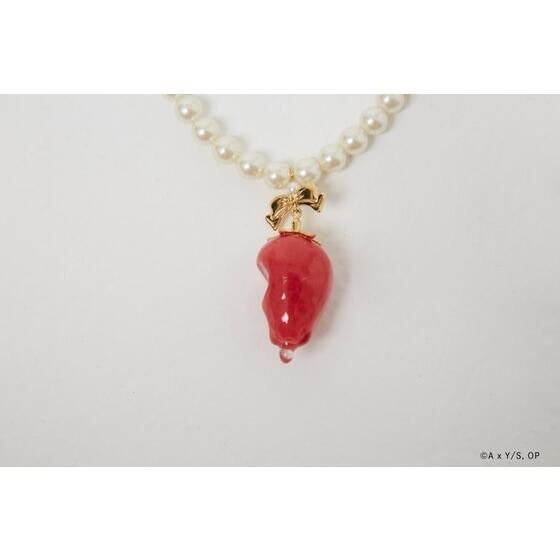 PRE-ORDER : [Oshi no Ko] × RoseMarie seoir Melt Strawberry Necklace