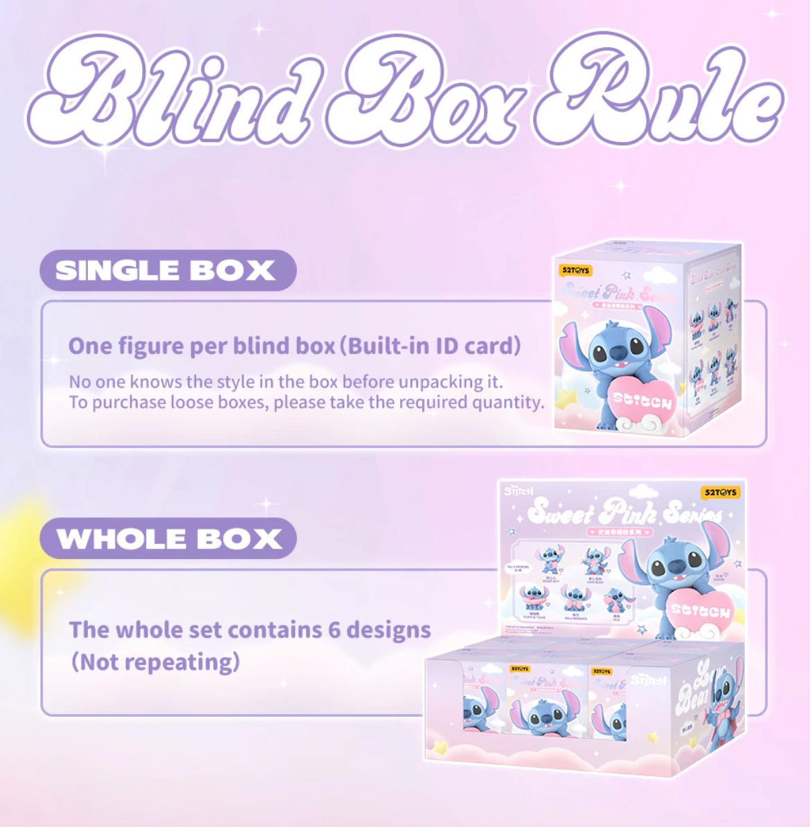 Disney - Stitch - Sweet Pink Series by 52Toys