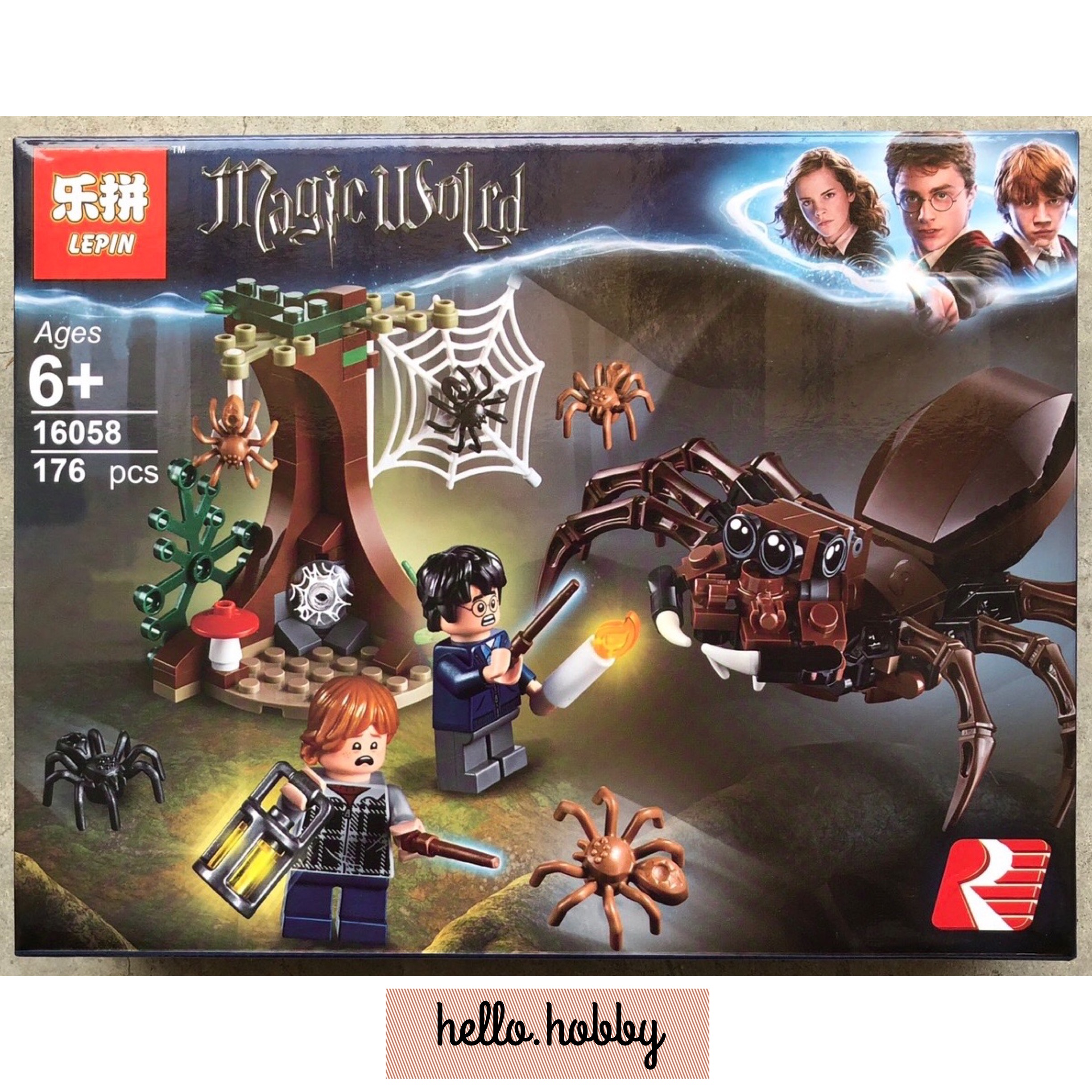 Lepin 16058 Harry Potter Aragog's Lair 176pcs