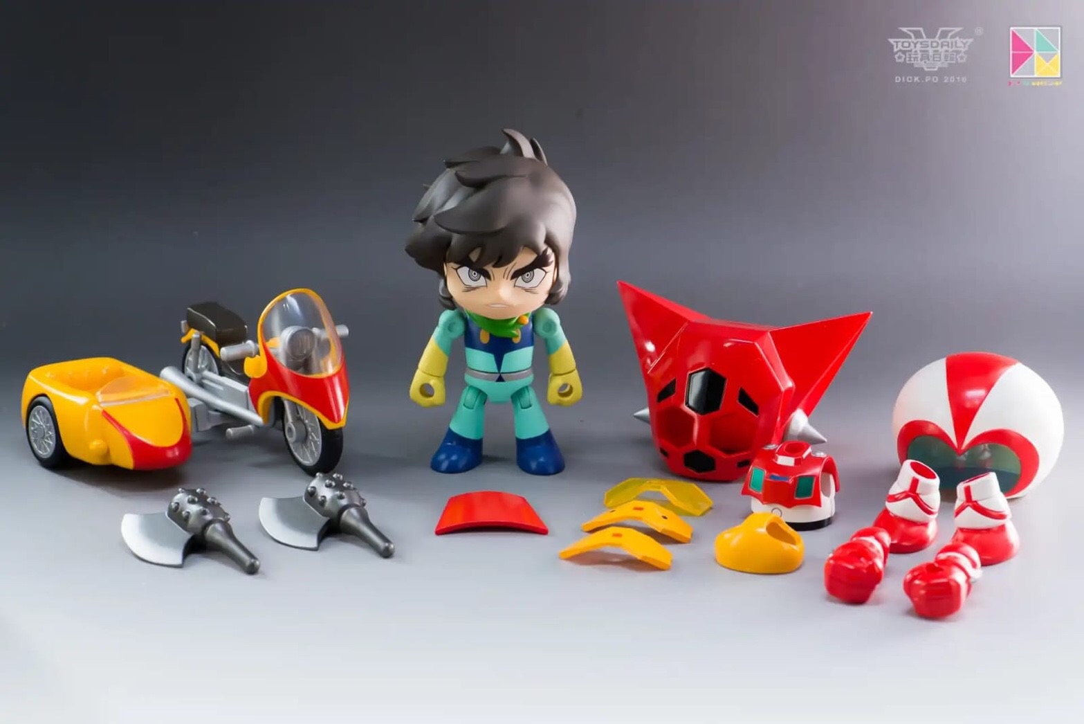 Q-suit - Getter Robo : Ryoma Nagare x Getter 1 by Alphamax Co Ltd / ORITOY