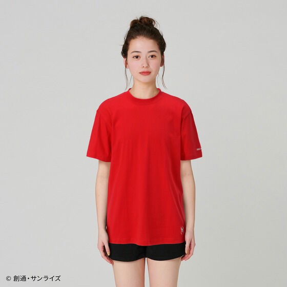 PRE-ORDER : Mobile Suit Gundam Mark Basic Line Embroidery T-shirt