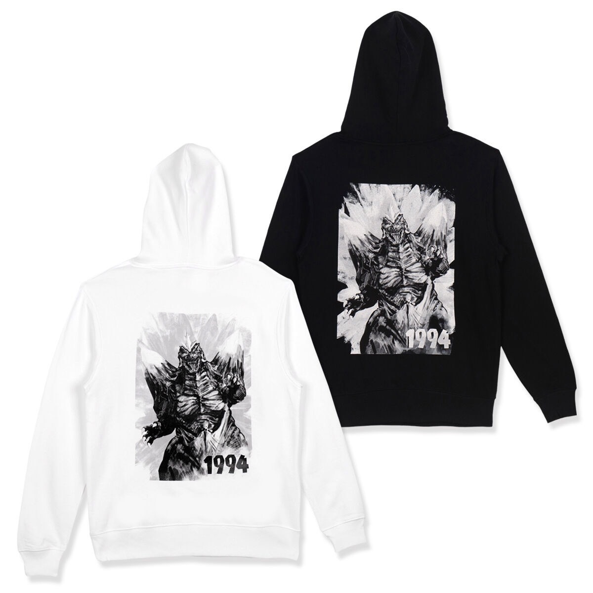 PRE-ORDER : Godzilla Monochrome Design Hoodie