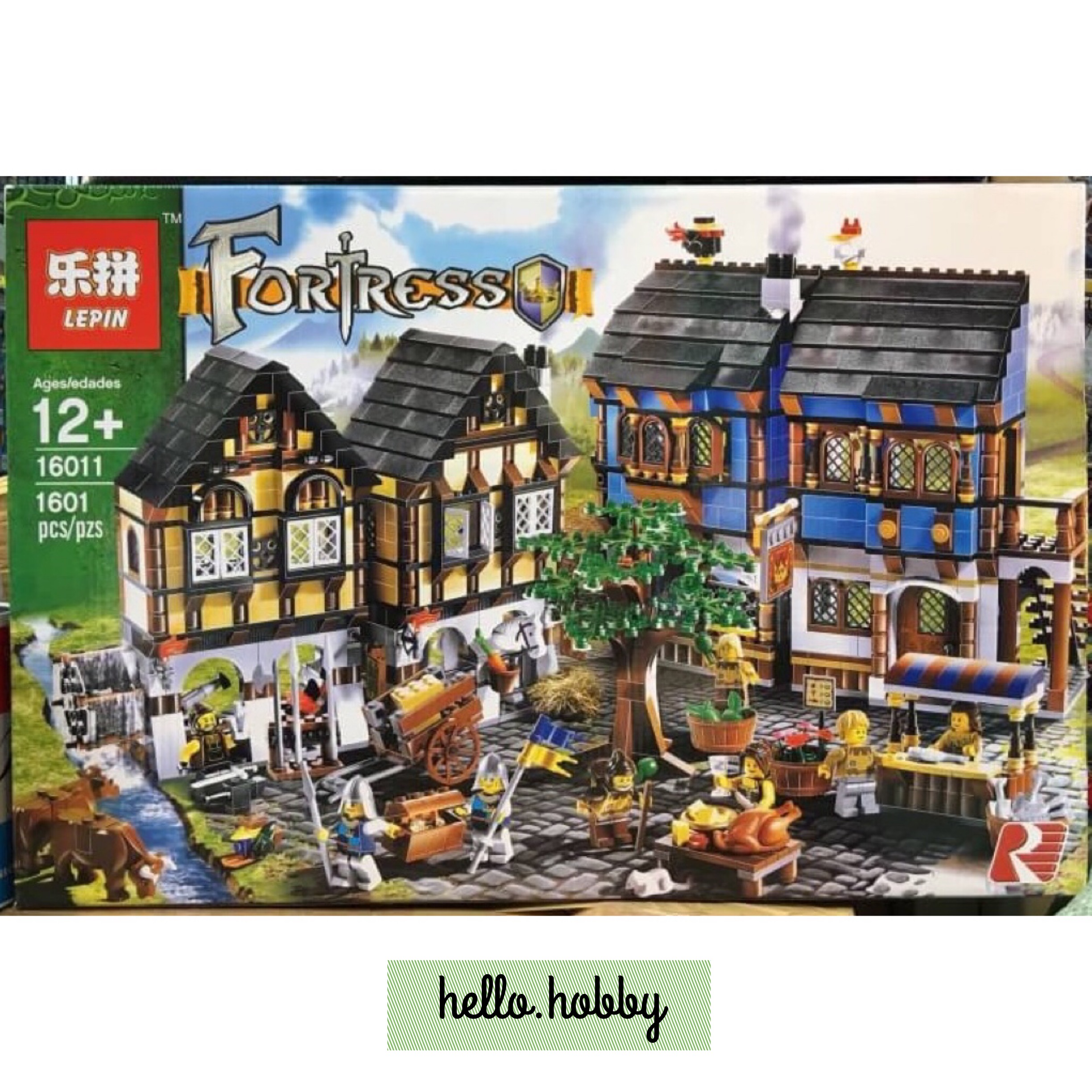 Lepin 16011 Medieval Market Village 1601pcs