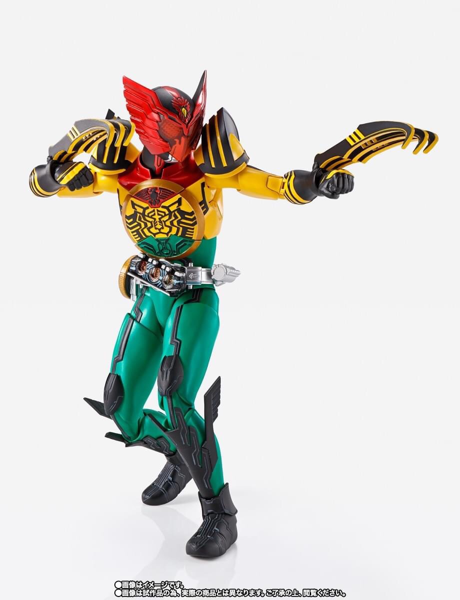 [TAMASHII NATION 2021] *Limited P-bandai* S.H.Figuarts (Shinkocchou Seihou) Kamen Rider OOO Super Tatoba Combo (Lot JP มีกล่องน้ำตาล)