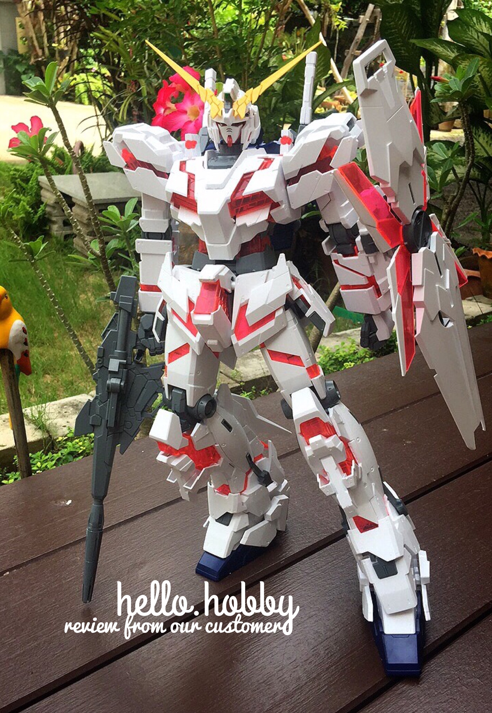 Mega Size Model 1/48 Unicorn Gundam (Destroy Mode) by Bandai