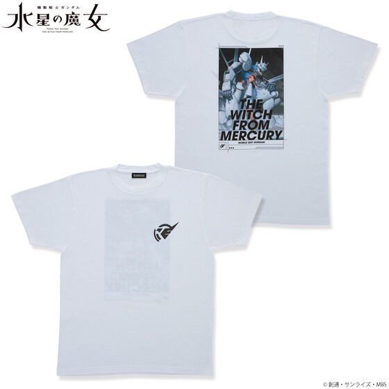 PRE-ORDER : Mobile Suit Gundam: The Witch from Mercury Teaser Visual Full Color T-shirt