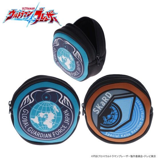 PRE-ORDER : Ultraman Blazar SKaRD Round Pouch (2 types in total)