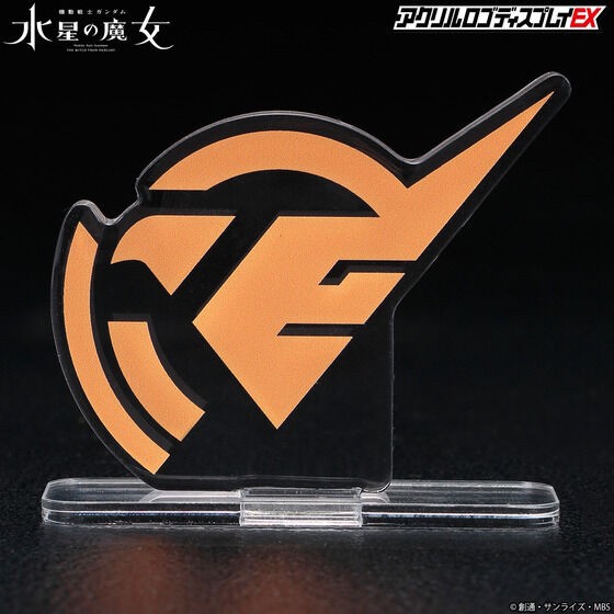 PRE-ORDER : Acrylic Logo Display EX Mobile Suit Gundam The Witch from Mercury Asticasia College of Technology Holder Mark