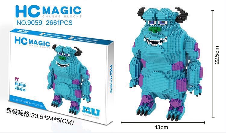 HC Magic 9059 Monster Inc. Sally 2661pcs