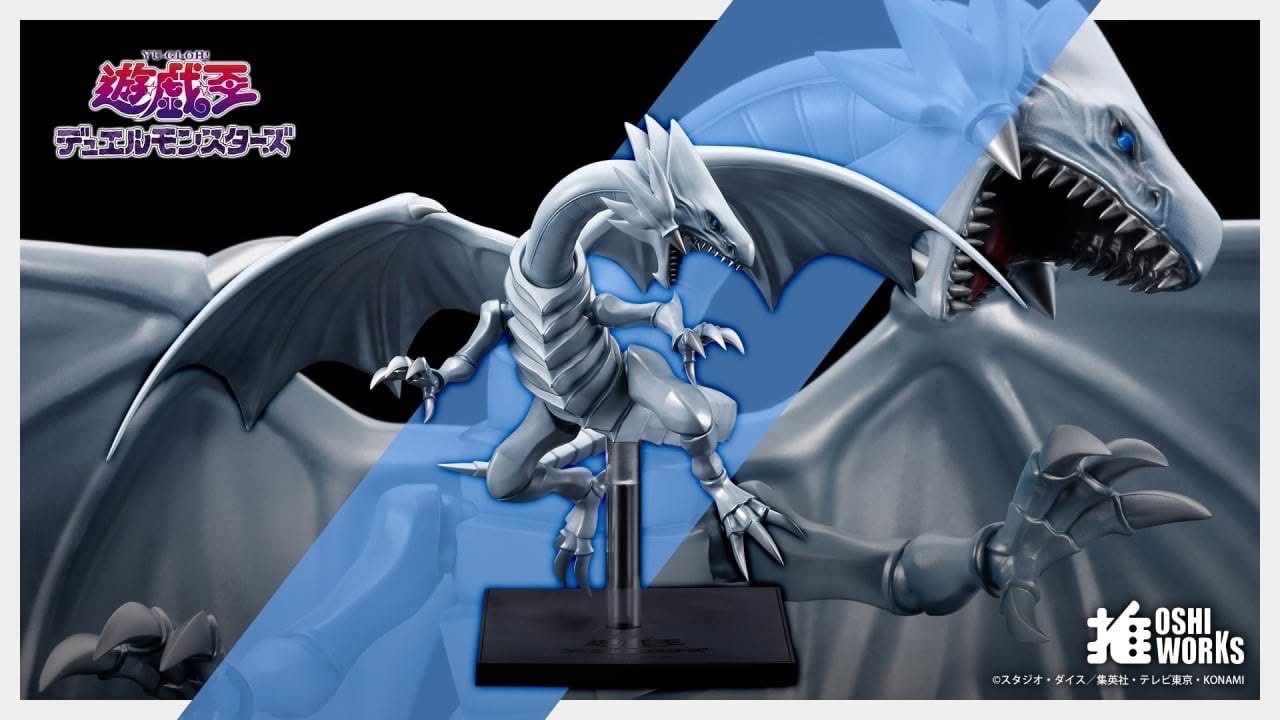 Pre-order : OSHI WORKS Series Yu-Gi-Oh! Duel Monsters Blue-Eyes White Dragon by Kotobukiya