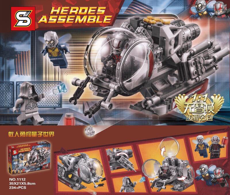 SY 1112 Ant-Man and the Wasp : Quantum Realm Explorers 234pcs
