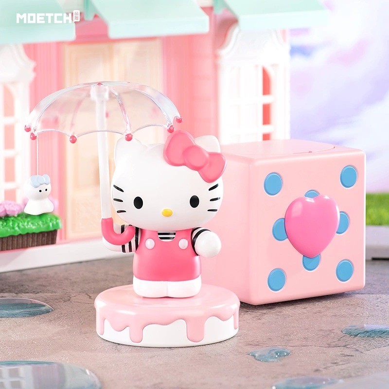โมเดลคิตตี้ไขลาน Sanrio - Hello Kitty Budding Signal Series by Moetch