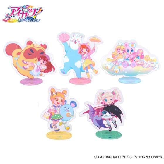 PRE-ORDER : Aikatsu! Mascot Collection Acrylic Stand