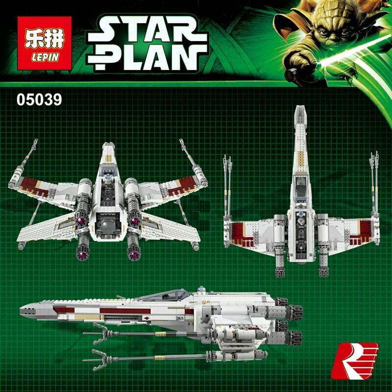 Lepin 05039 Star Wars Red Five X-wing Starfighter 1616pcs