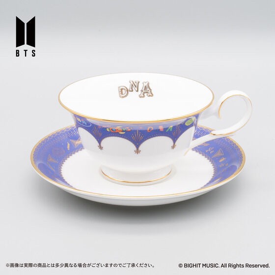 PRE-ORDER : Noritake Cup&Saucer set BTS Music Theme DNA ver./ MIC Drop ver. / Dynamite ver.