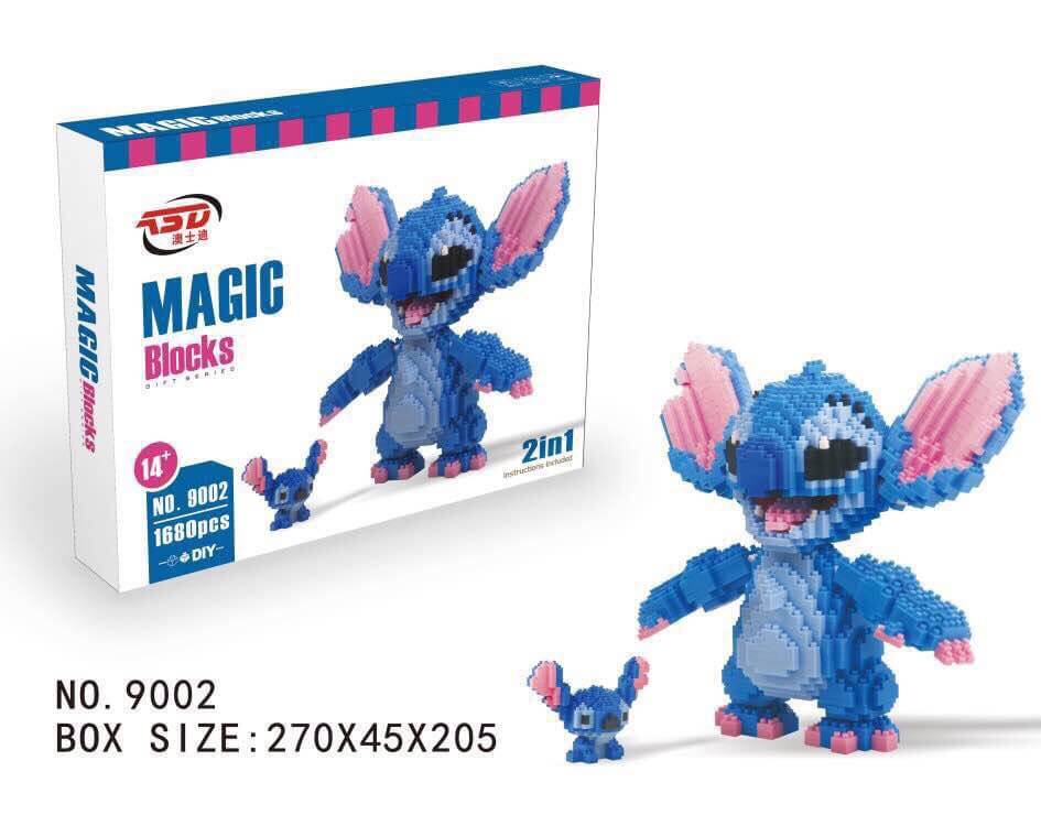 KSD 9002 Stitch 2 in 1 1,680pcs